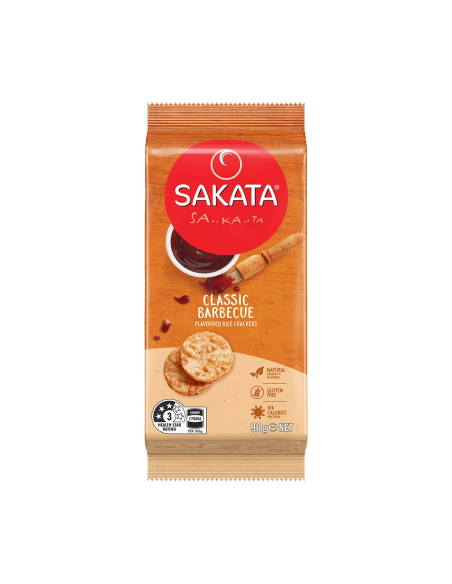 Sakata Crackers de riz Barbeque 90g x 1