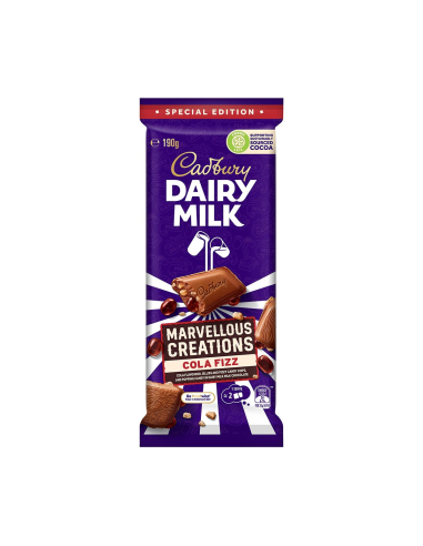 Cadbury Marvellous Creation Cola Fizz 190g x 15