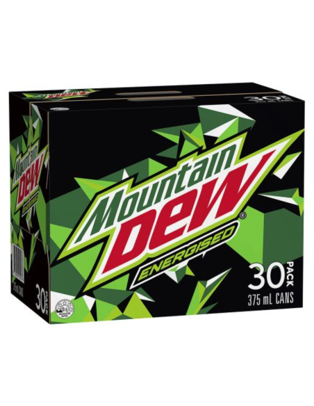 Mountain Dew Puszki 375ml x 30