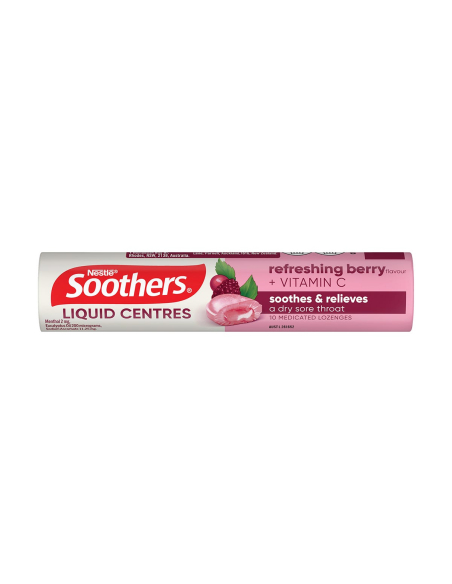 Soothers Vloeibare centra verfrissende bessenstick x 24