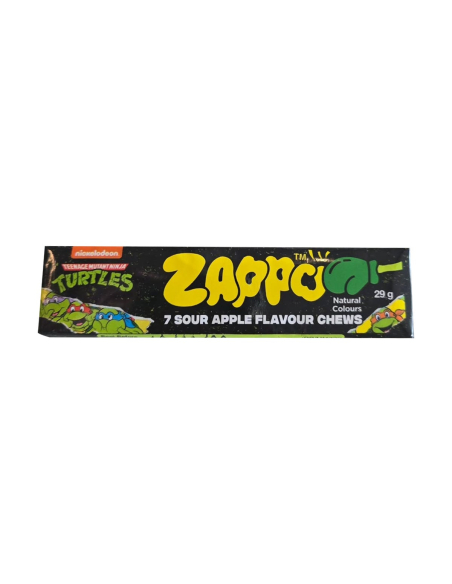 Zappo Ninja Tortugas SOUR MPPY 29G X 30