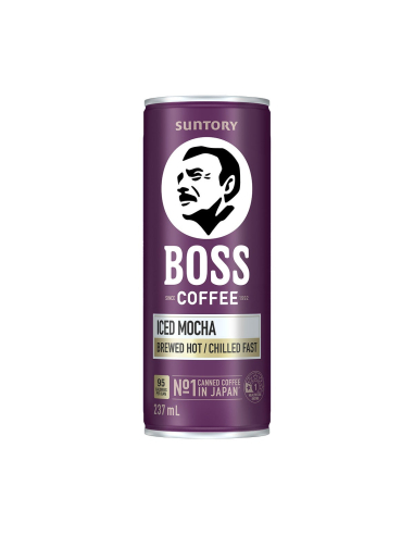 Boss Coffee Iced Mocha 237ml x 12