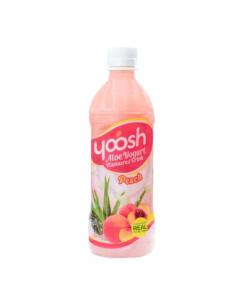 Yoosh 芦荟酸奶Drnk桃子500ml x 10