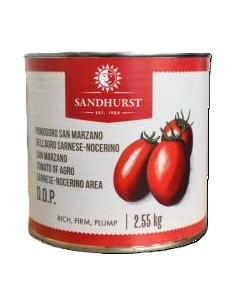 Solana Tomates Tomates entières San Marzano 2.55kg x 1