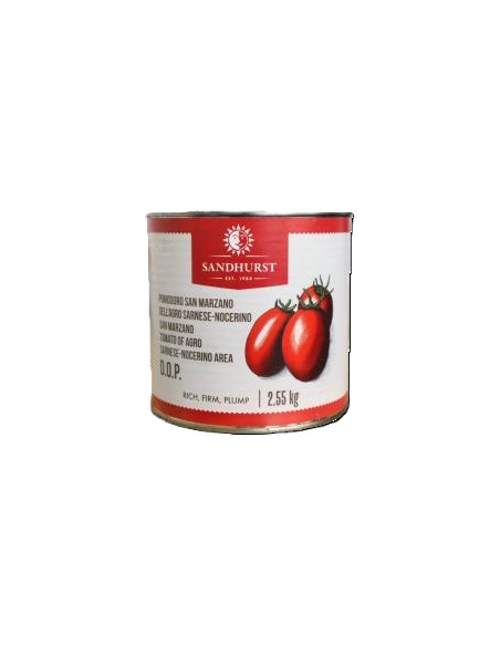 Solana Tomatoes整个剥落的San Marzano 2.55kg x 1