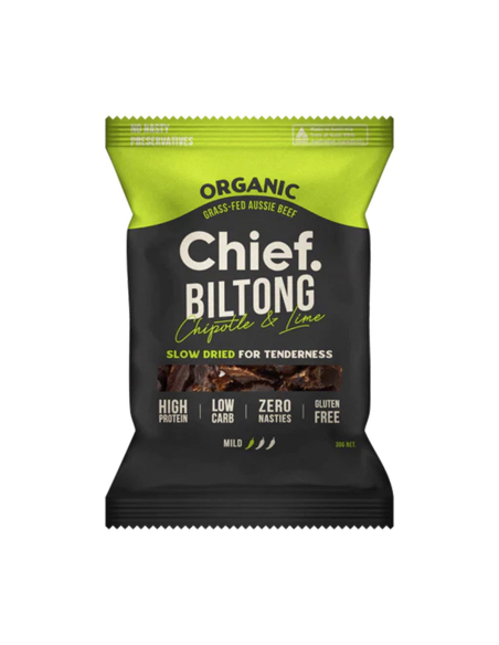 Główny Biltong Chipotle & Lime 30g x 12
