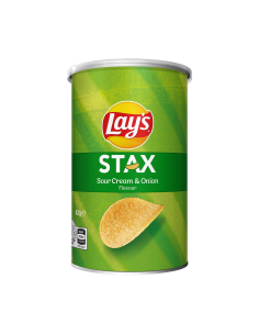 Lay's Stax Sour Cream＆牡丹42g x 24