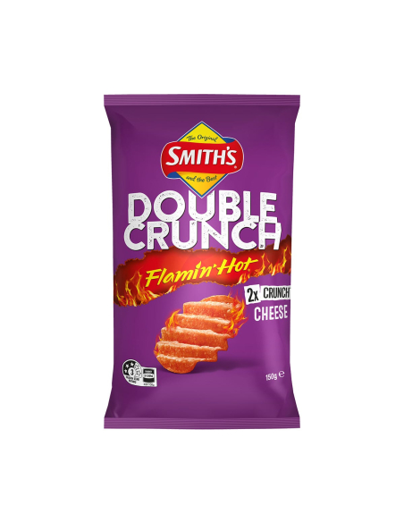 Smiths Double Crunch Flaming Hot Cheese 150g x 1
