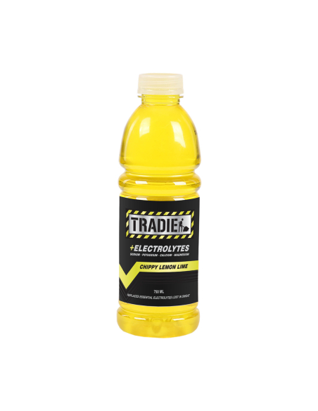 Tradie Chippy Lemon Lime 750ml x 12