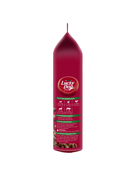 Lucky Dog Beef, Vege & Marrowbone 3kg x 1