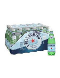 San Pellegrino ミネラルウォータースパークリング天然ペット500ml x 24