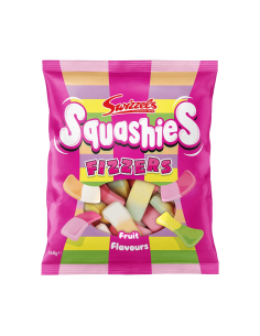 Swizzels Squashies FIZZERS 140G X 12