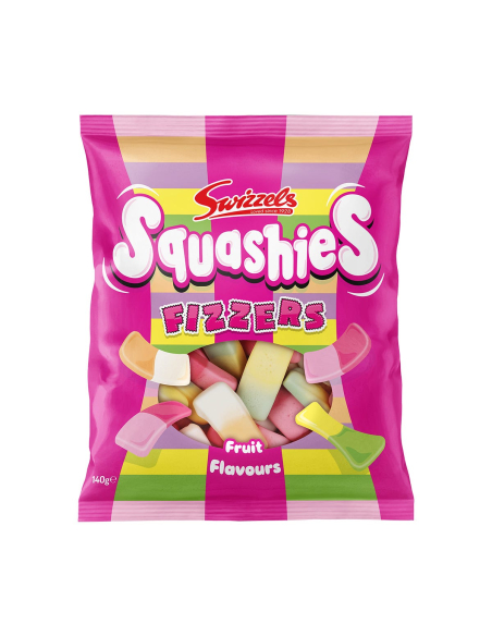 Swizzels Squashies Fizzers 140g x 12