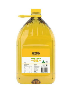 Black & Gold Australian Vegetable Oil 4ltr x 1