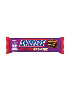 Marte Snickers Brownie de maní 44G x 25
