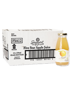 Sunraysia Juice Apple Ambient Luxury Five Star 250ml x 12