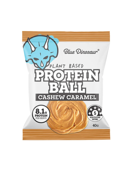 Blue Dinosaur Cashew Caramel Protein Ball 40g x 12
