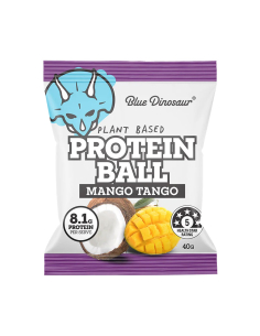 Blue Dinosaur Mango Tango Proteinkugel 40g x 12