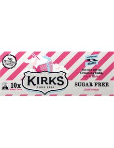 Kirks Soda di cremitura senza zucchero 375m x 20