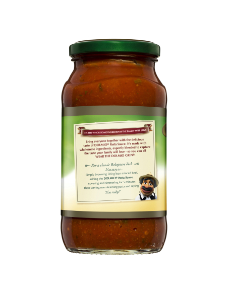 Dolmio Pasta Sauce Red Wine And Italian Herb 500g x 1