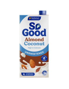 Sanitarium So Good Leche de almendra y coco sin azúcar UHT 1LTR x 1