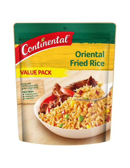 Continental Pacchetto di valore del riso fritto orientale asiatico 180g x 1