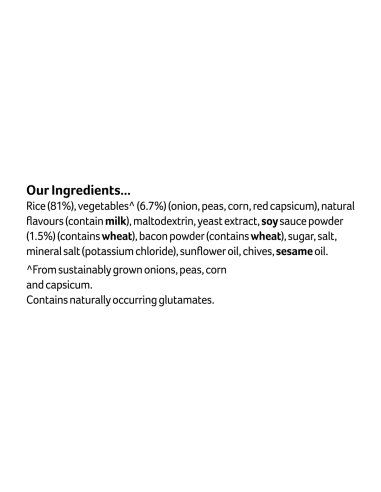 Continental Azjatycki Orientalny Smażony Ryż Wartość Pack 180G x 1