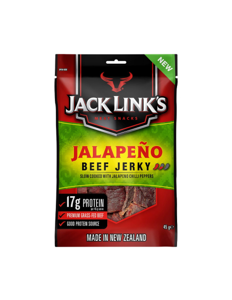 Jack Links Beef Jerky Jalapeno 45g x 10