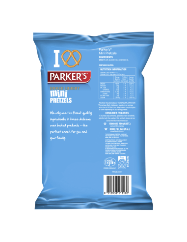 Parker Pretzels Mini 225g x 1