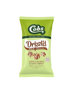 Cobs drizzl'd chocolat au lait légèrement salé et légèrement sucré pop-corn 110g x 15