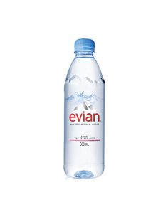 Evian Naturalne mineralne wody 500ml x 24