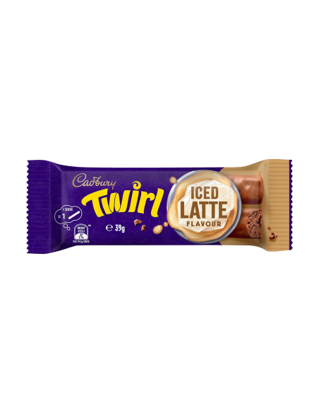 Cadbury Twirl ghered latte sapore 39g x 42