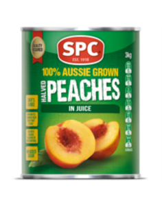 Spc Moitiés de pêche dans le jus 3 kg x 1