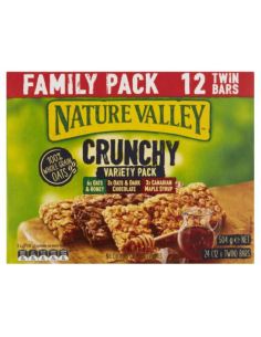Nature Valley Museli Bar Family Variety Pack 504g x 1