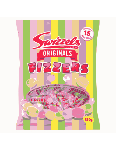 Swizzels Fizzers 120g x 12