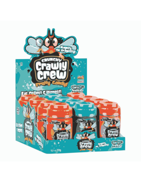 Kidsmania Crawly船员70g x 12