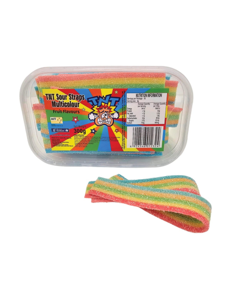 Tnt Saure Riemen Multicolour 300g x 9