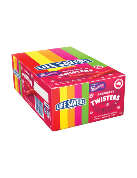 Lifesaver-Himbeer-Twisters 1kg x 1