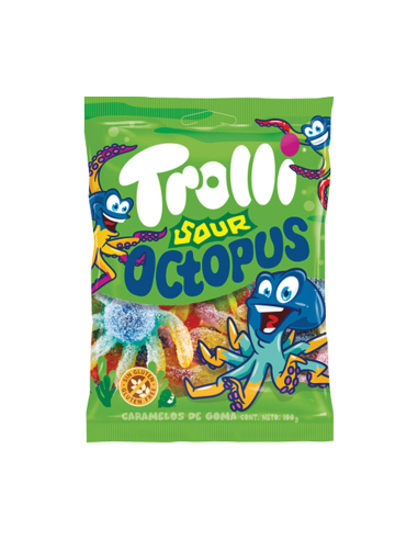 Trolli Sour Octopus 100g x 12
