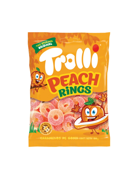 Trolli Peach Rings 100g x 12