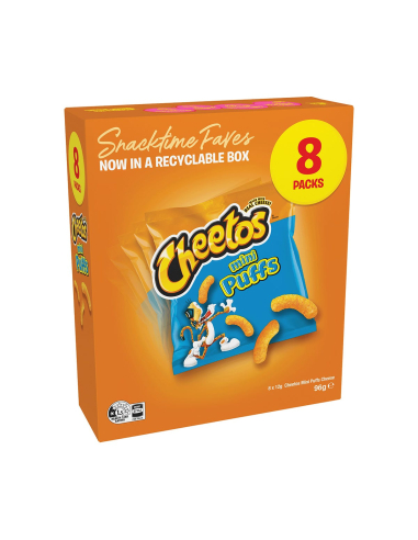 Cheetos Puffs 8 Pack 96g x 1