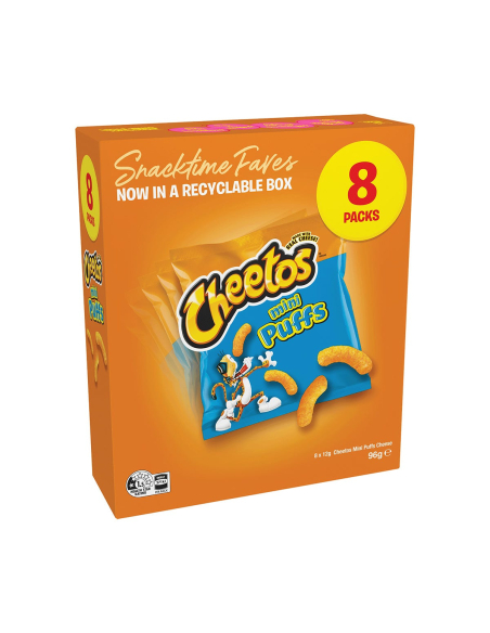 Cheetos Puff 8 Pack 96g x 1