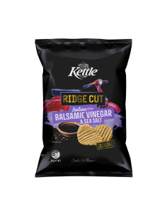 Kettle Ridge Cut Balsamic Vinegar & Sea Salt 165g x 1