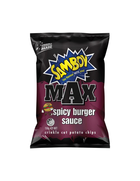 Samboy Pittige hamburger saus 150 g x 1