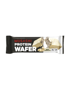 Musashi Wafer proteina cioccolato bianco 40g x 12