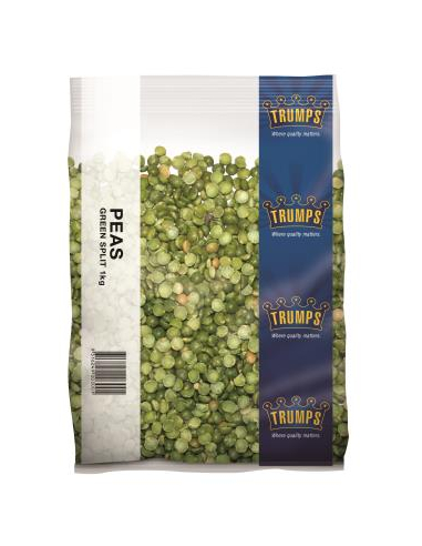 Trumps Peas Green Split 1kg x 1