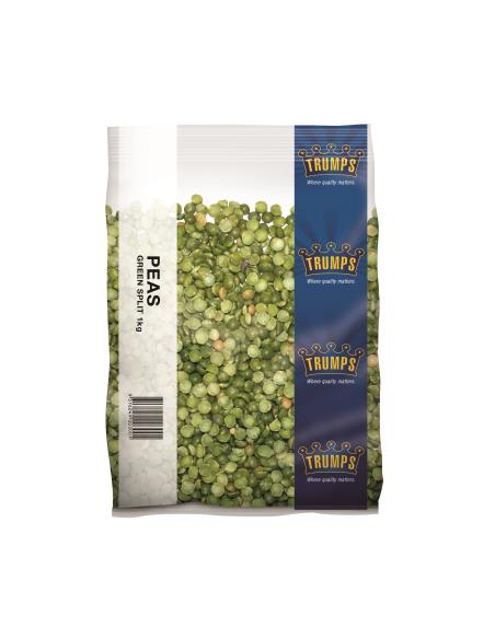 Trumps Peans Green Split 1kg x 1