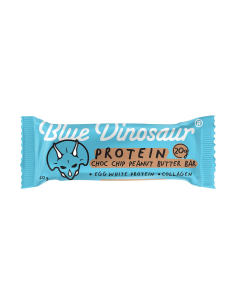 Blue Dinosaur Protein Choc Chip Peanut Butter Bar 60g x 12