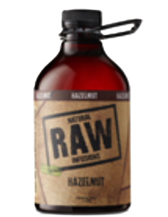 Raw 糖浆榛子输液1LTR X 1