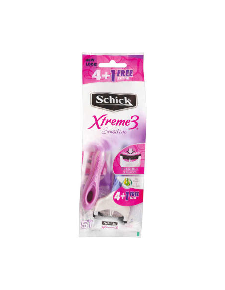 Schick Xtreme Mujeres 4 +1 x 1